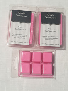 Soy wax clam shell melts