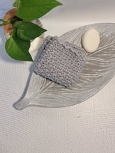 Load image into Gallery viewer, Hand knitted cotton scrubbie