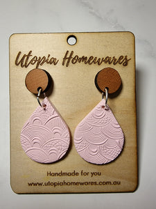 Teardrops -  Polymer Clay Earrings