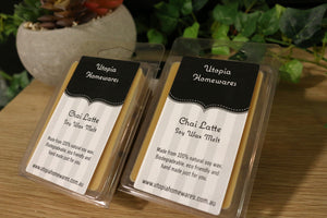 Soy wax clam shell melts