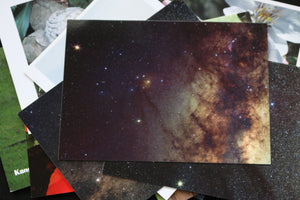 Mars, Saturn, Scorpius and Rho Ophuchi Postcard, Planets, Stars, Postcrossing,