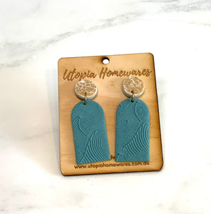 Arches -  Polymer Clay Earrings
