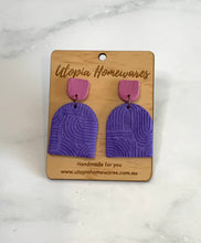 Load image into Gallery viewer, Arches -  Polymer Clay Earrings